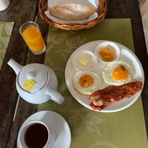 Breakfast Plate before