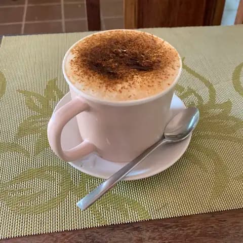 Cappuccino before
