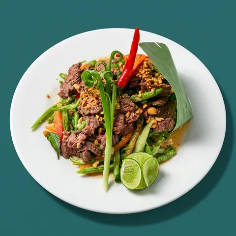 Professional food photo - after AI enhancement