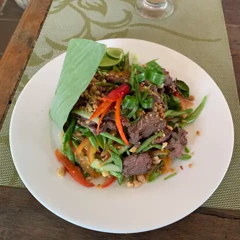 Food photo before enhancement